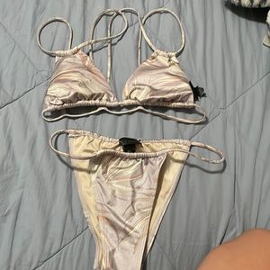 bikini never worn good condition purple